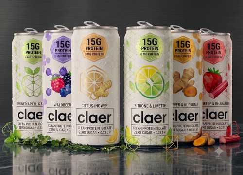 claer Protein Soda – alle Sorten im Überblick