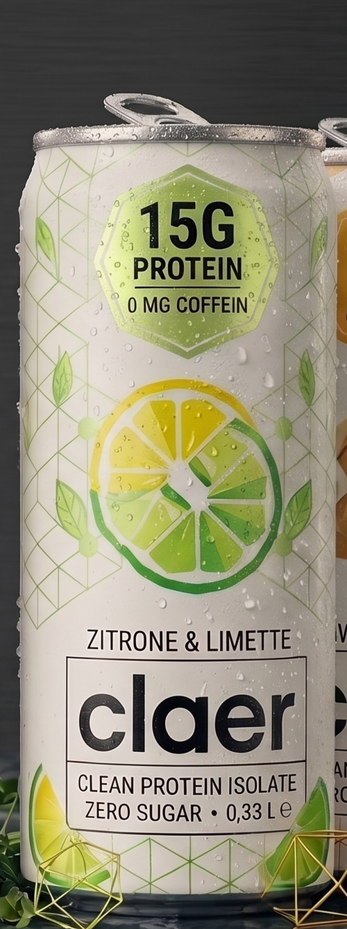 claer Zitrone & Limette – 0,33l Dose